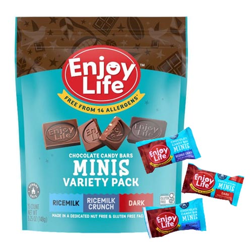Enjoy Life Mini Chocolate Candy Bars Variety Pack