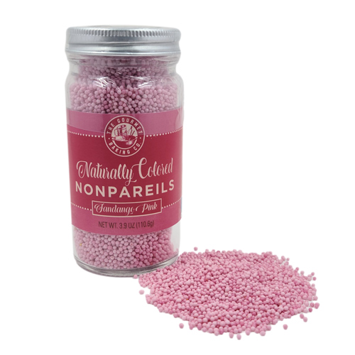 Naturally Colored Nonpareils - Fandango Pink * 3.9 OZ