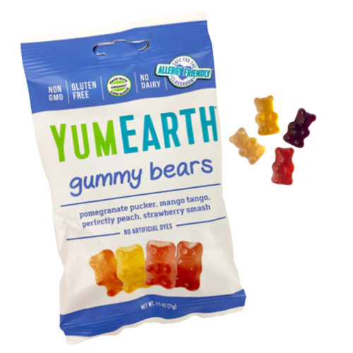 YumEarth Assorted Gummy Bears * 2.5 OZ