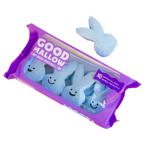 GoodMallow Plant Based Marshmallows - Bunnies (BLUE) * 4 PC