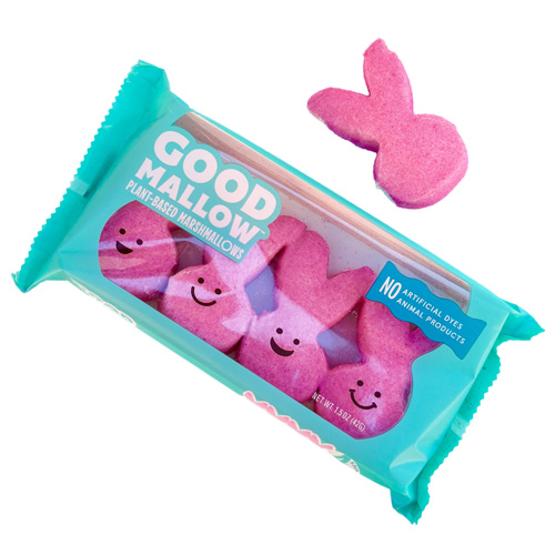 GoodMallow Plant Based Marshmallows - Bunnies (PINK) * 4 PC