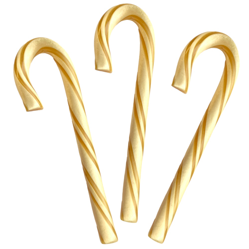 Hammond's Organic Jumbo Candy Canes - Butterscotch * 3 PC
