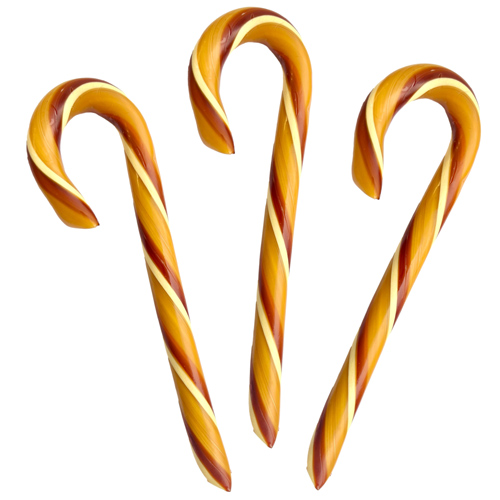 Hammond's Organic Jumbo Candy Canes - Root Beer * 3 PC