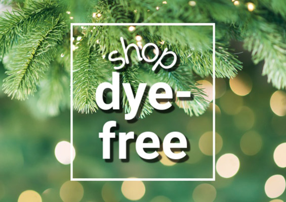 Shop dye-free