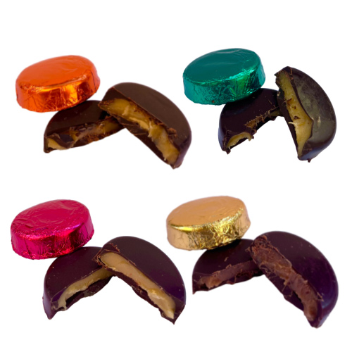 Honey Acres Dark Chocolate Honey Patties - Sampler * 16 PC