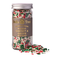 India Tree Nature's Colors Sprinkles - Holiday Garnet & Grove * 3 OZ - Product Image