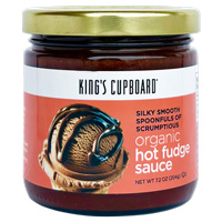 King's Cupboard Organic Hot Fudge Sauce * 7.2 OZ - Product Image