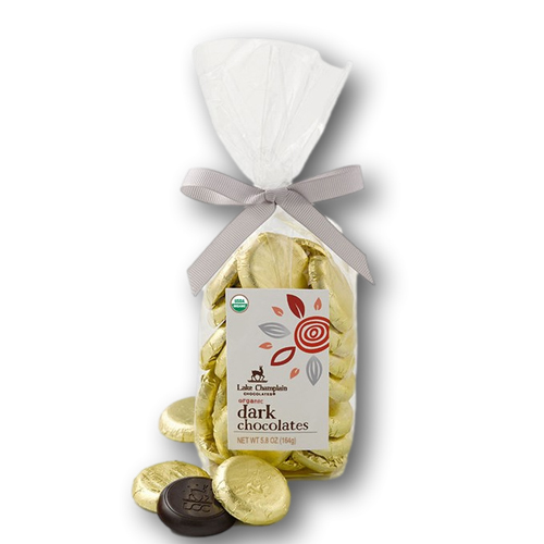 Lake Champlain Organic Coins Gift Bag - Dark Chocolate * 23 PC