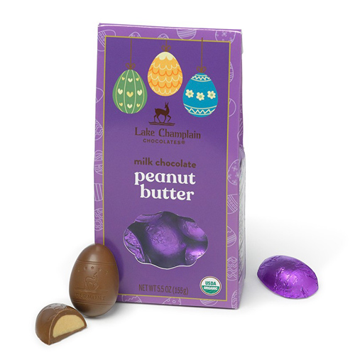 Lake Champlain Organic Eggs - Milk Chocolate Peanut Butter * 12 PC