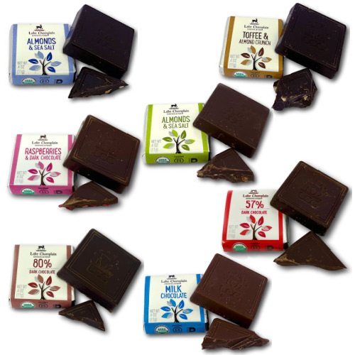 Lake Champlain Organic Squares - Sampler * 14 PC