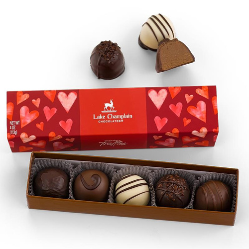 Lake Champlain Chocolate Truffles - Valentine * 5 PC