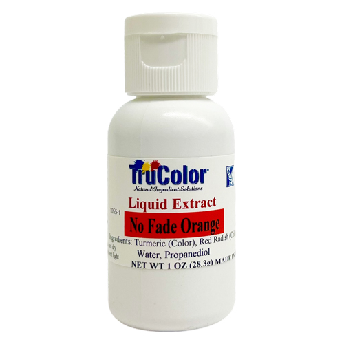 Liquid Gel Natural Food Color - 1055 No Fade Orange * 1.5 OZ