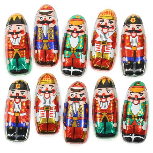 Milk Chocolate Mini Nutcrackers for Sale Natural Candy Store