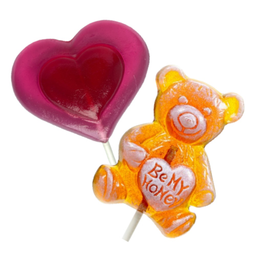 Natural Lollipops Pack - Love You Beary Much * 2 PC
