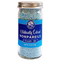 Naturally Colored Nonpareils - Periwinkle Blue * 3.9 OZ - Product Image