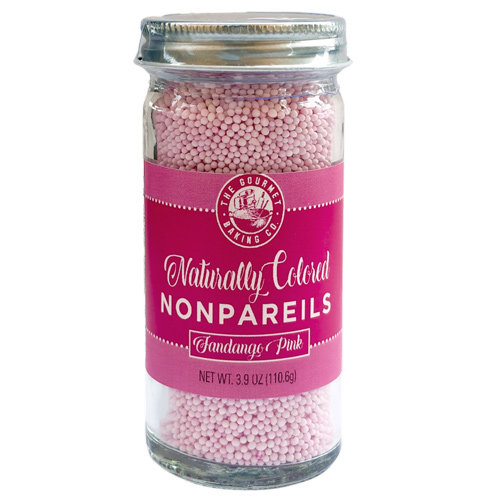 Naturally Colored Nonpareils - Fandango Pink * 3.9 OZ