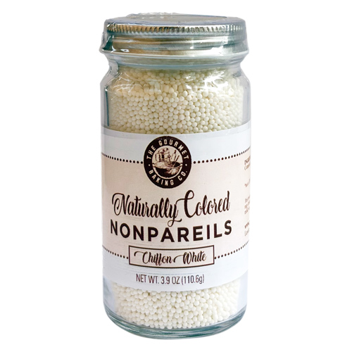 Naturally Colored Nonpareils - Chiffon White * 3.9 OZ