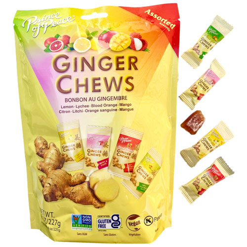 Prince of Peace Ginger Chews - Assorted * 8 OZ