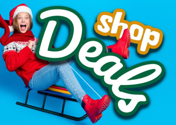 Boy on skateboard promoting natural candy sale