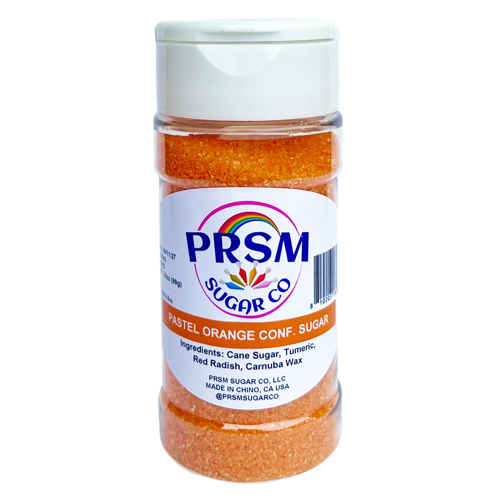 Confectioners Natural Sanding Sugar (Small) - 756 Pastel Orange * 3.5 OZ