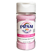 Confectioners Natural Sanding Sugar (Small) - 755 Pastel Pink * 3.5 OZ - Product Image