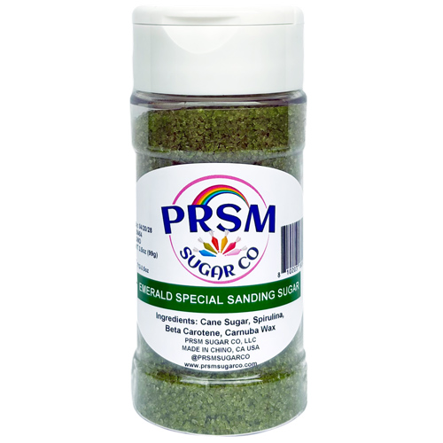 Natural Special Sanding Sugar (Med) - 712 Emerald Green * 3.5 OZ