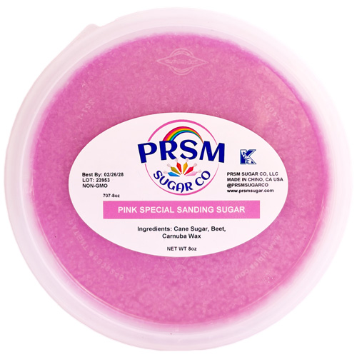 Natural Special Sanding Sugar (Med) - 707 Pink * 8 OZ
