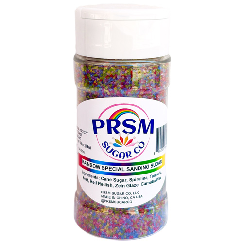 Natural Special Sanding Sugar (Med) - 799 Rainbow * 3.5 OZ