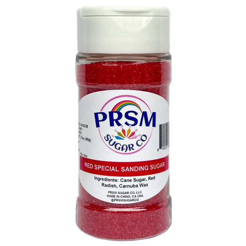 Natural Special Sanding Sugar (Med) - 706 Red * 3.5 OZ