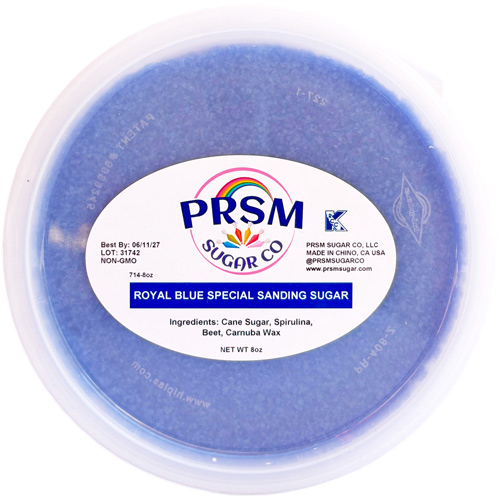 Natural Special Sanding Sugar (Med) - 714 Royal Blue * 8 OZ