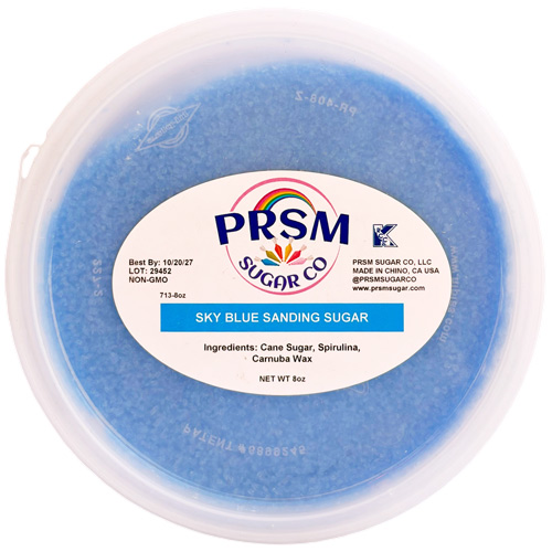 Natural Special Sanding Sugar (Med) - 713 Sky Blue * 8 OZ