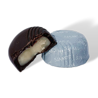 Sjaak's Organic Vegan Bites - Peppermint Cream (Dark) - Product Image