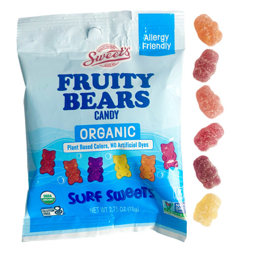 Surf Sweets Organic Fruity Bears * 2.75 OZ