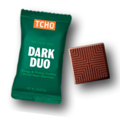 TCHO Organic & Fair Trade Chocolate Squares - Dark Duo