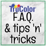 TruColor FAQ & Tips n' Tricks Logo