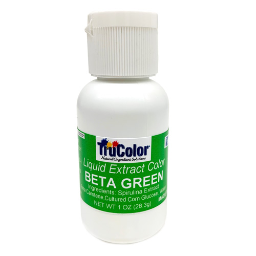 Liquid Gel Natural Food Color - 920 Beta Green * 1.5 OZ