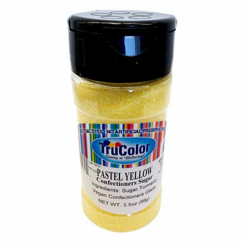Confectioners Natural Sanding Sugar (Small) - 757 Pastel Yellow * 3.5 OZ
