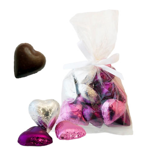 Vermont Nut Free Chocolate Mini Hearts (Dark) * 15 PC