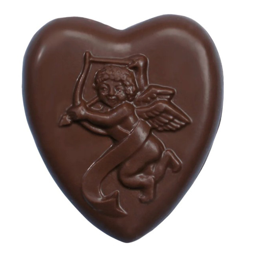 Vermont Nut Free Chocolate Cupid Heart (Dark) * 4 OZ