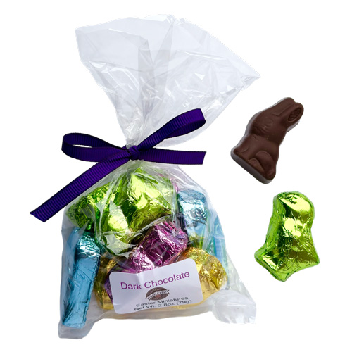 Vermont Nut Free Chocolate Easter Minis Assortment (Dark) * 8 PC