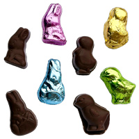 Vermont Nut Free Chocolate Easter Minis Assortment - Dark * 8 PC