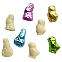 Vermont Nut Free Chocolate Easter Minis Assortment - White * 8 PC