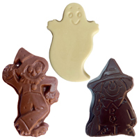 Vermont Nut Free Chocolate - Halloween Shapes - Variety Pack * 3 PC