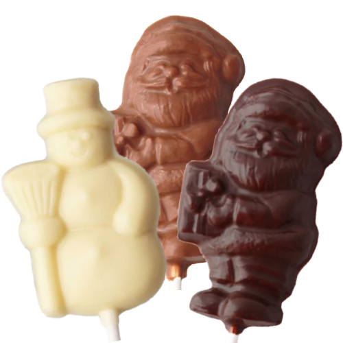 Vermont Nut Free Chocolate - Holiday Pops (Variety Pack) * 3 PC