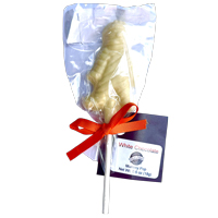 Vermont Nut Free Chocolate - Mummy Pop - White - Individually Wrapped