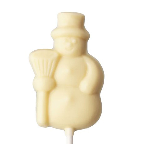 Vermont Nut Free Chocolate - Snowman Pop (White)