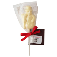 Vermont Nut Free Chocolate - Snowman Pop - White