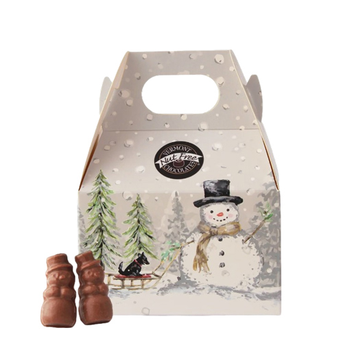 Vermont Nut Free Chocolate - Snowman Treats Box (Milk) * 17 PC