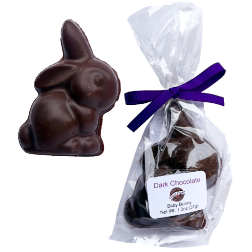 Vermont Nut Free Chocolate - Baby Solid Bunny (Dark) * 1.3 OZ