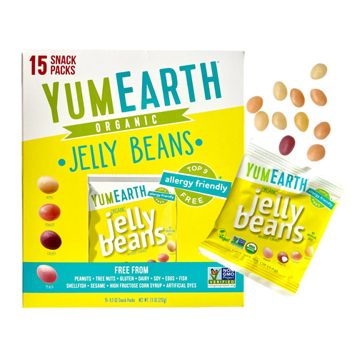 YumEarth Organic Jelly Beans - Snack Size * 15 SnPk